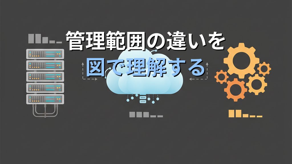 IaaS・PaaS・SaaSの違いとは?オンプレ経験者のためのクラウドサービスモデル比較ガイド - 解説