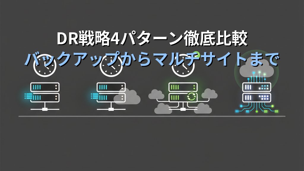 AWS災害復旧（DR）設計入門 RPO・RTOの基礎からマルチリージョン構成まで オンプレ経験者のための実践ガイド - 解説