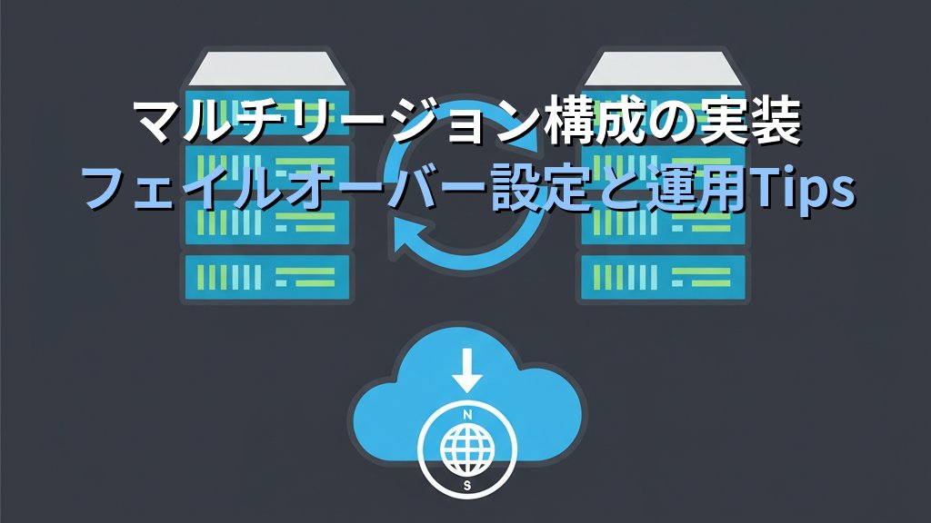 AWS災害復旧（DR）設計入門 RPO・RTOの基礎からマルチリージョン構成まで オンプレ経験者のための実践ガイド - まとめ