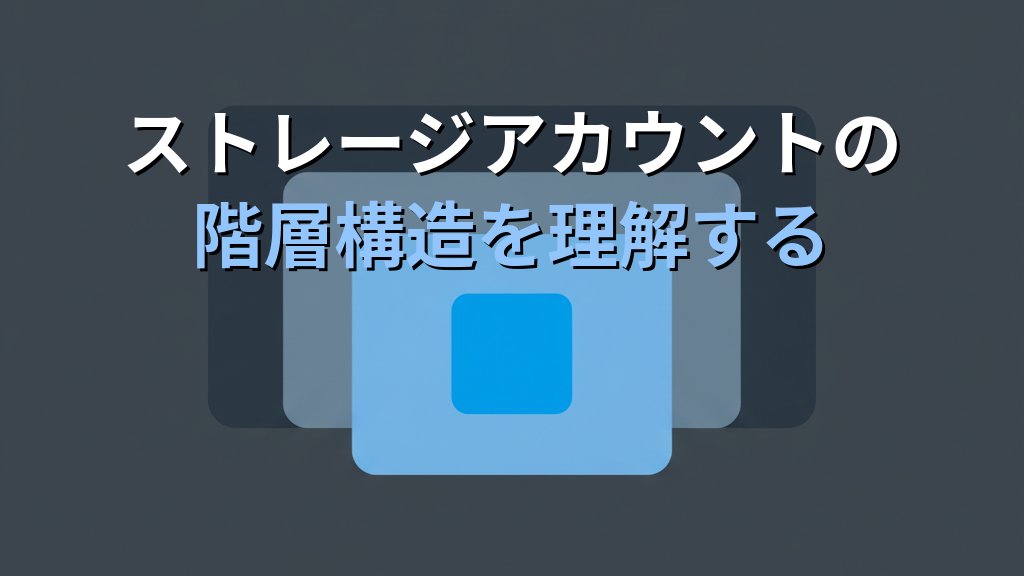 Azure Blob Storage入門 オブジェクトストレージの基礎からアクセス制御・料金まで現場で使える実践ガイド - 解説